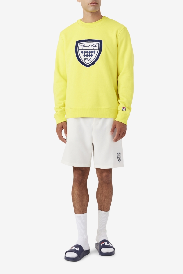 Kush Crew Fila Yellow-Navy-Gardenia