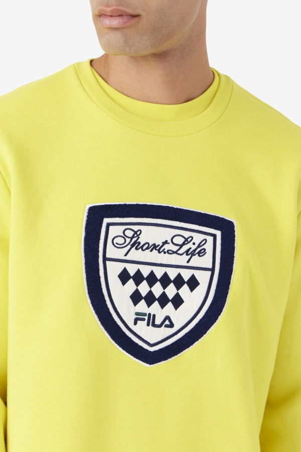 Kush Crew Fila Yellow-Navy-Gardenia