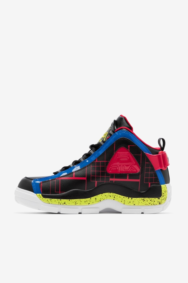Men\'s Grant Hill 2 Black-Blue-Red Fila