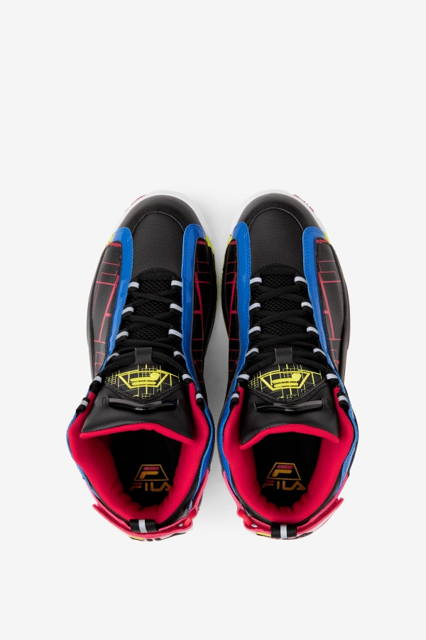 Men\'s Grant Hill 2 Black-Blue-Red Fila