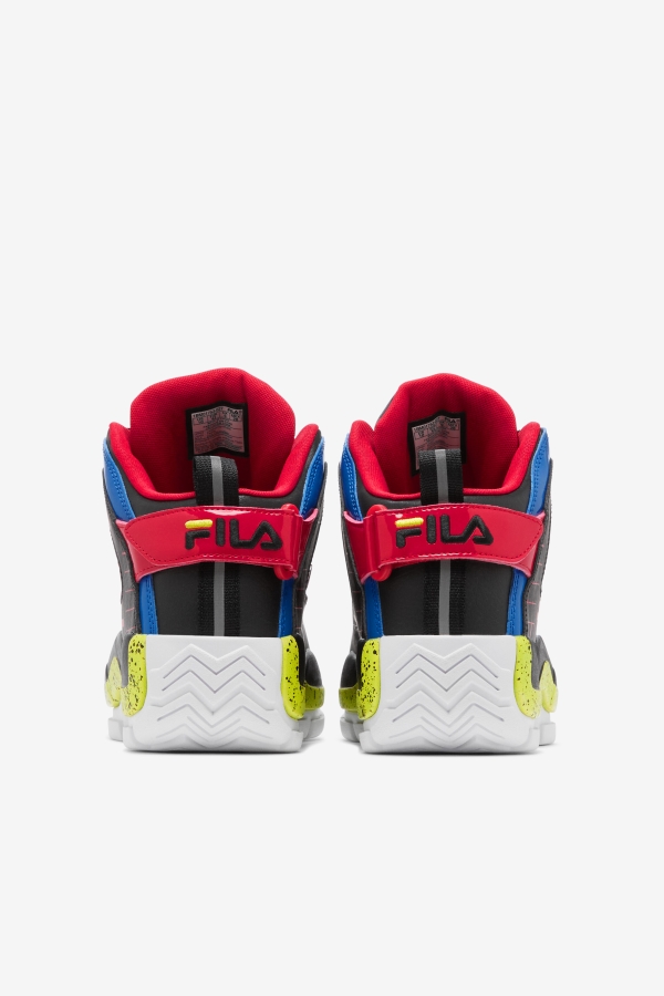 Men\'s Grant Hill 2 Black-Blue-Red Fila