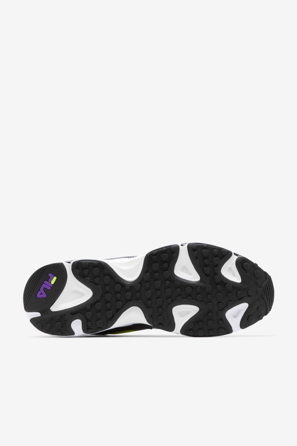 Black-White-Purple Fila Men\'s Ray Tracer Apex