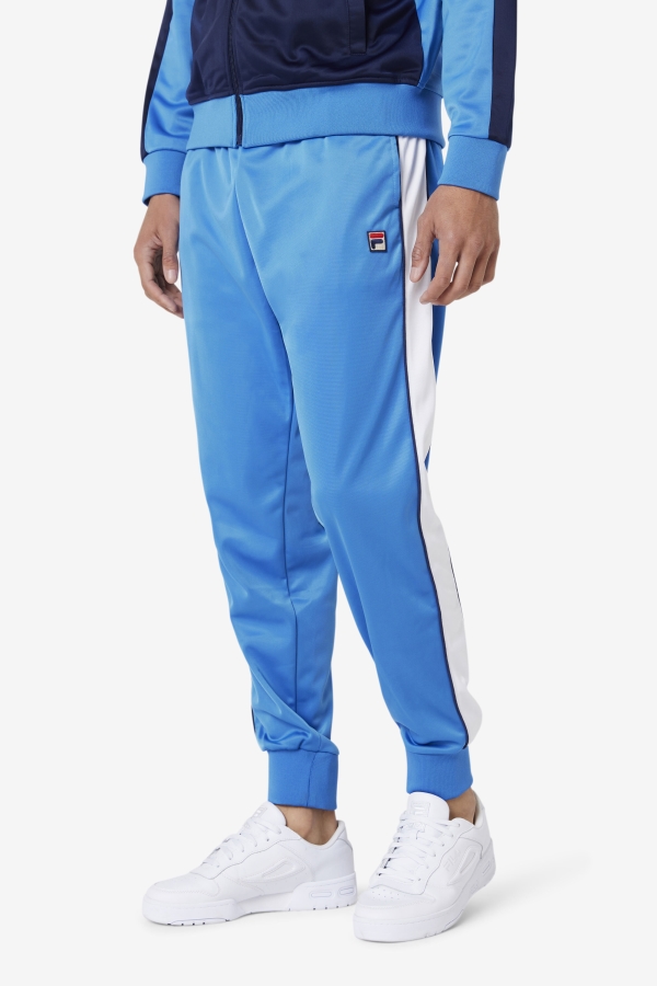 Elijah Track Pant Strong Blue-White-Navy Fila
