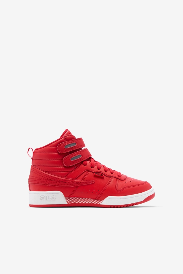 Little Kids' F-14 Fila Red-White-Black