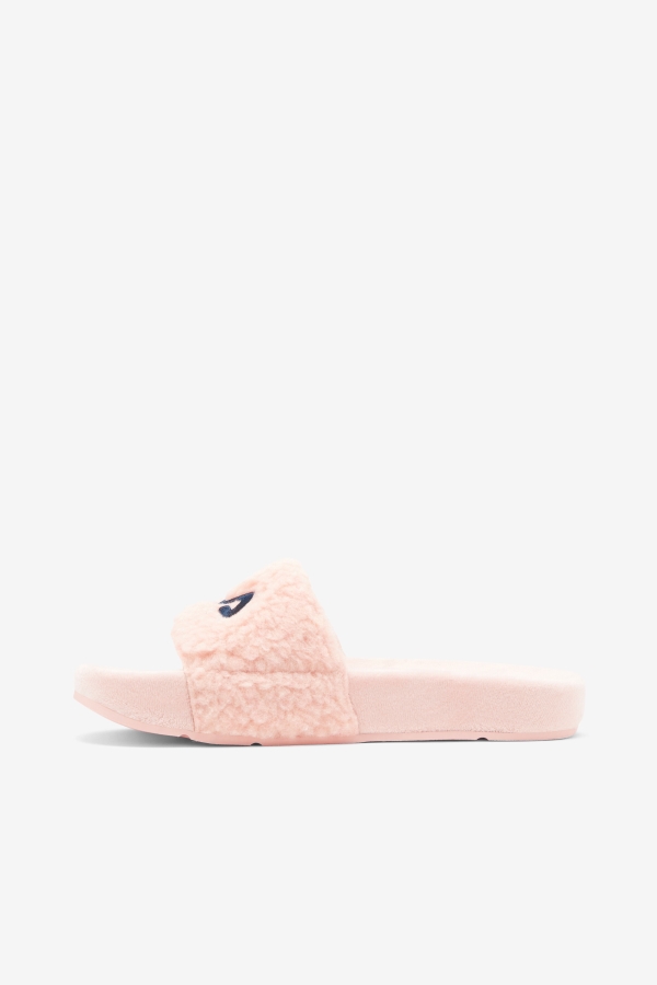 Women\'s Fuzzy Drifter Fila Pink-Navy-Red