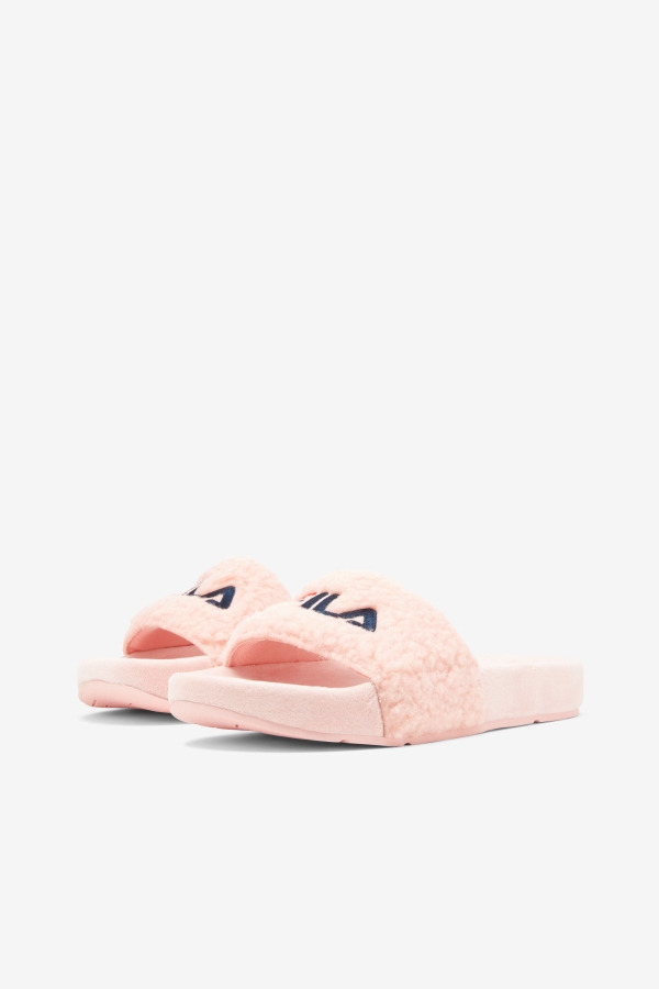 Women\'s Fuzzy Drifter Fila Pink-Navy-Red