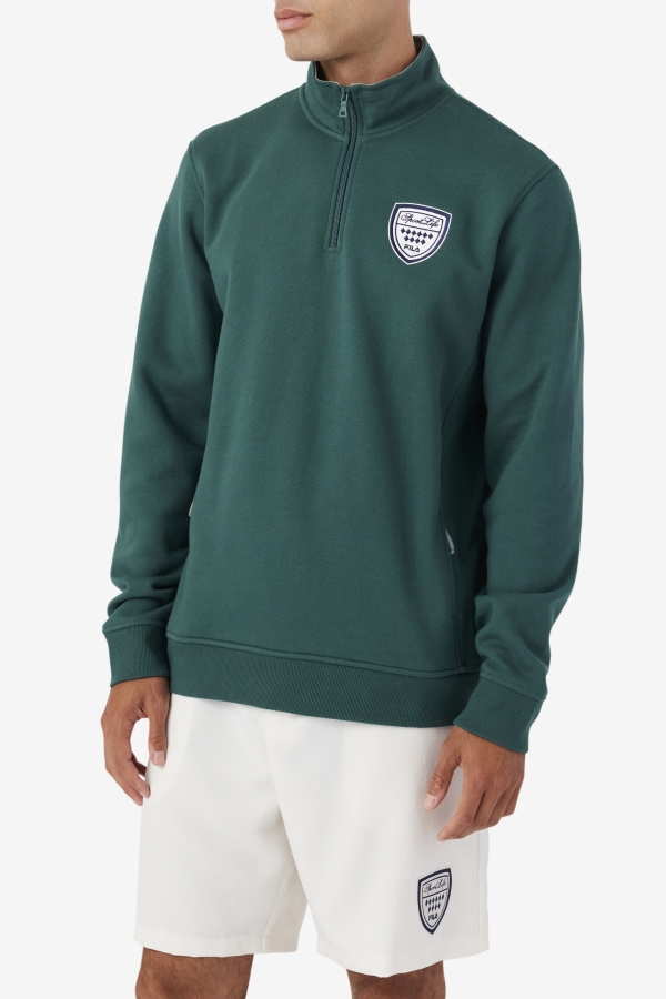June Bug-Stone Nima 1-4 Zip Sweatshirt Fila