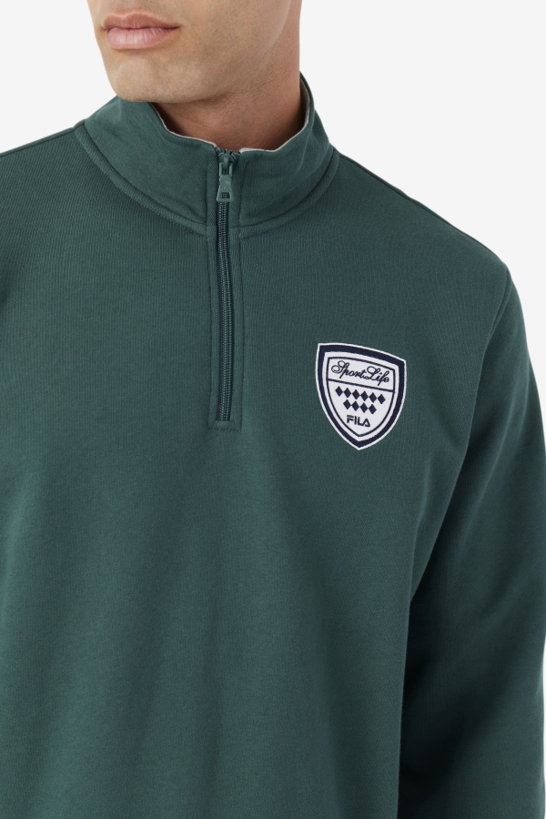 June Bug-Stone Nima 1-4 Zip Sweatshirt Fila
