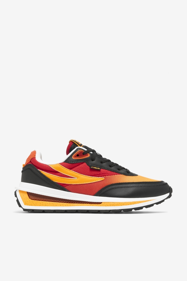 Fila Men's Renno Black-Red-Gold