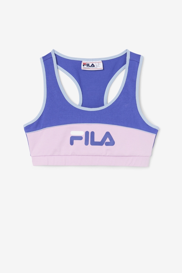 Kairi Bra Top Fila Blue-Orchid-Blue-White