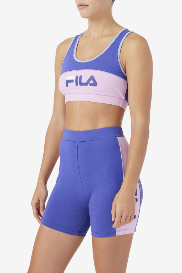 Kairi Bra Top Fila Blue-Orchid-Blue-White