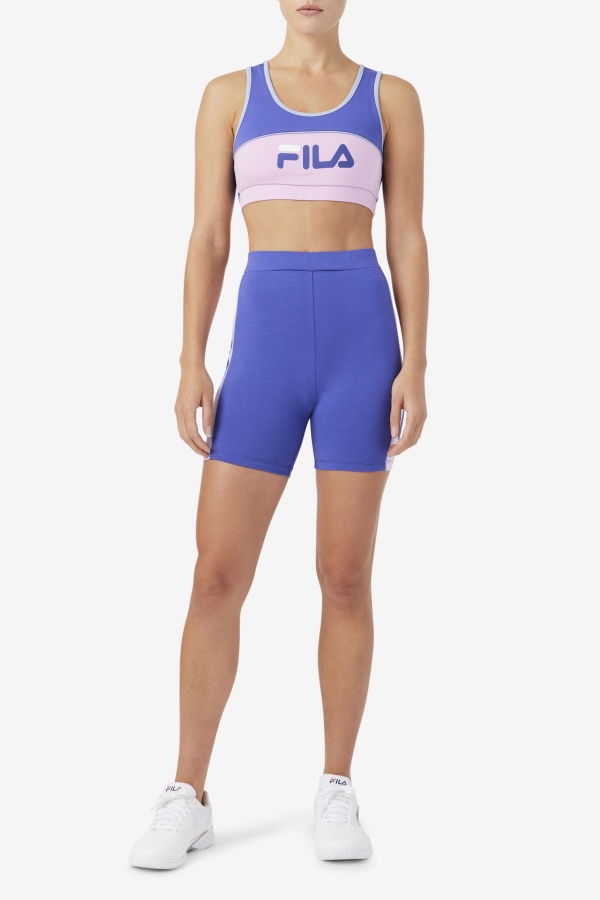 Kairi Bra Top Fila Blue-Orchid-Blue-White