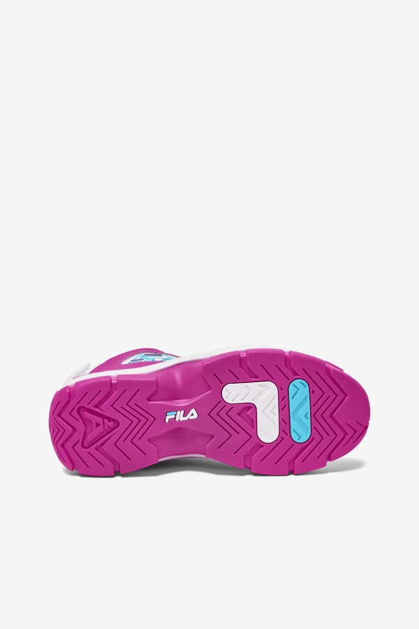 Fila Women\'s Grant Hill 2 Pink Glo-White-Bluefish