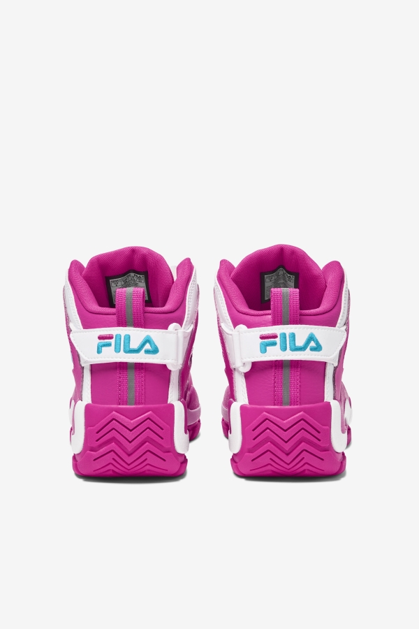 Fila Women\'s Grant Hill 2 Pink Glo-White-Bluefish