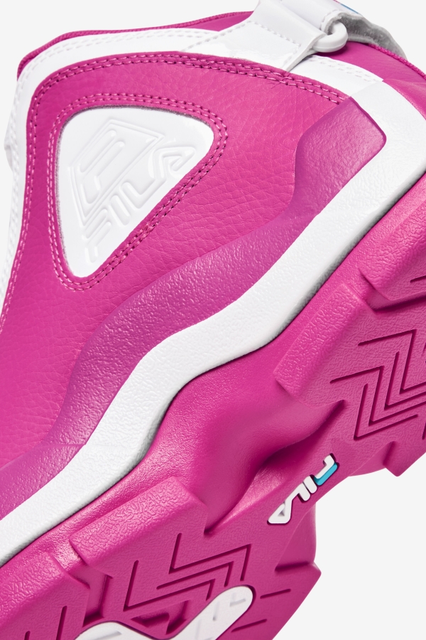 Fila Women\'s Grant Hill 2 Pink Glo-White-Bluefish