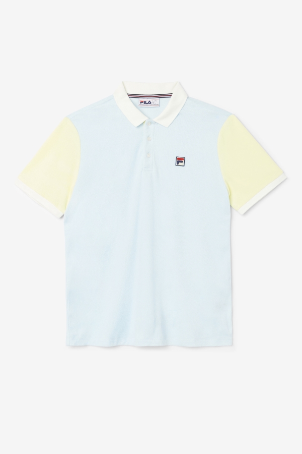 Fila Gramme Polo Blue-Tender Yellow-Marshmallow
