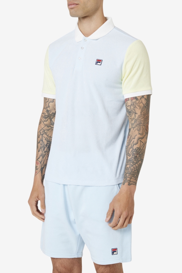 Fila Gramme Polo Blue-Tender Yellow-Marshmallow