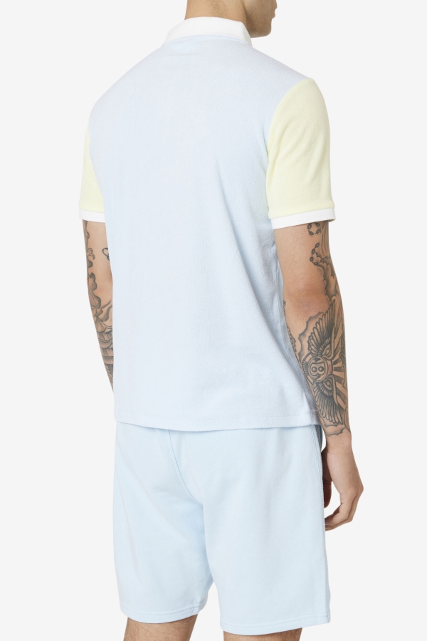 Fila Gramme Polo Blue-Tender Yellow-Marshmallow