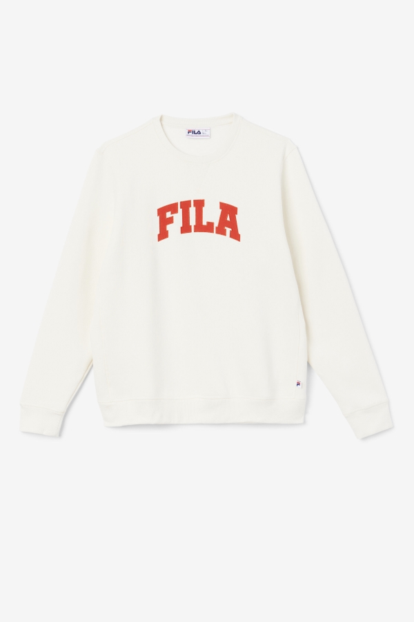 Kory Crewneck Sweatshsirt Fila Gardenia-Fiery Red