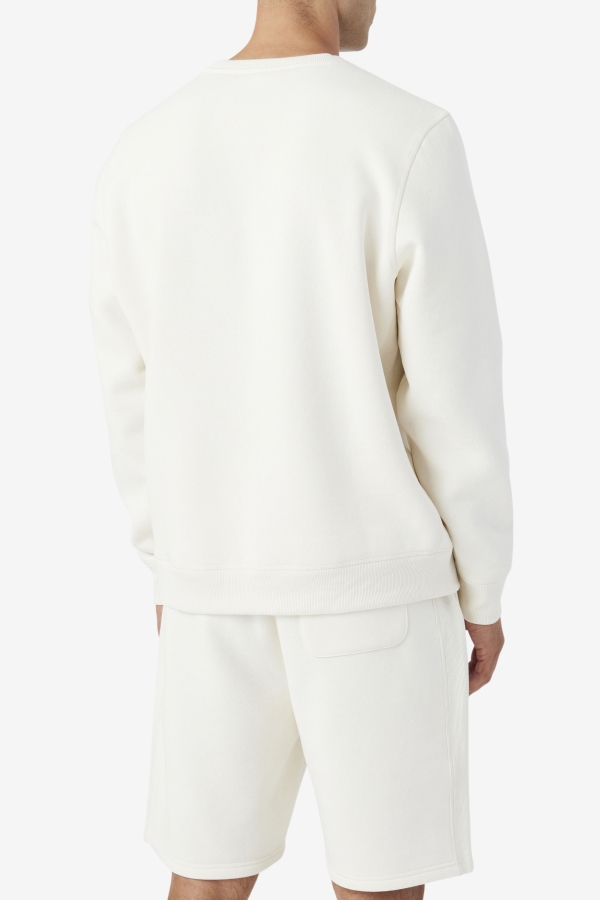 Kory Crewneck Sweatshsirt Fila Gardenia-Fiery Red