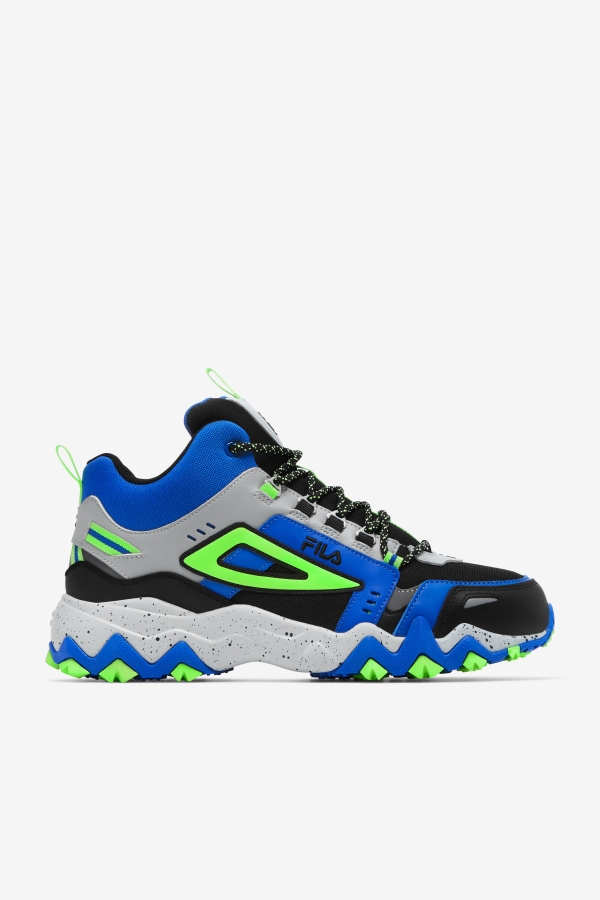 Fila Men's Oakmont Tr Mid Black-High Rise-Blue