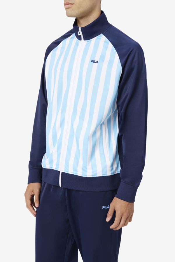 Navy-White-Baltic Sea Argentina Track Jacket Fila