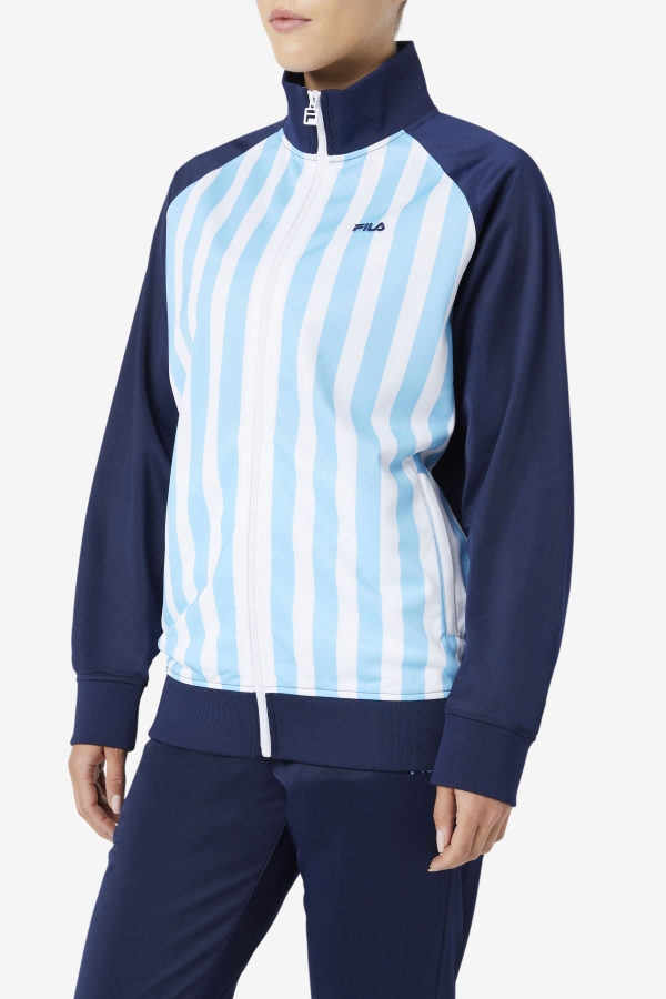 Navy-White-Baltic Sea Argentina Track Jacket Fila