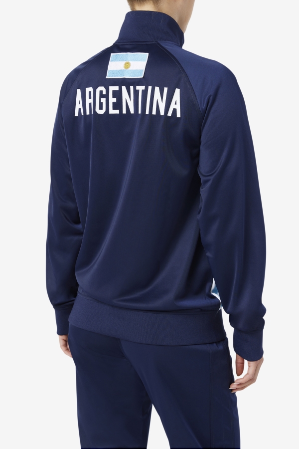 Navy-White-Baltic Sea Argentina Track Jacket Fila