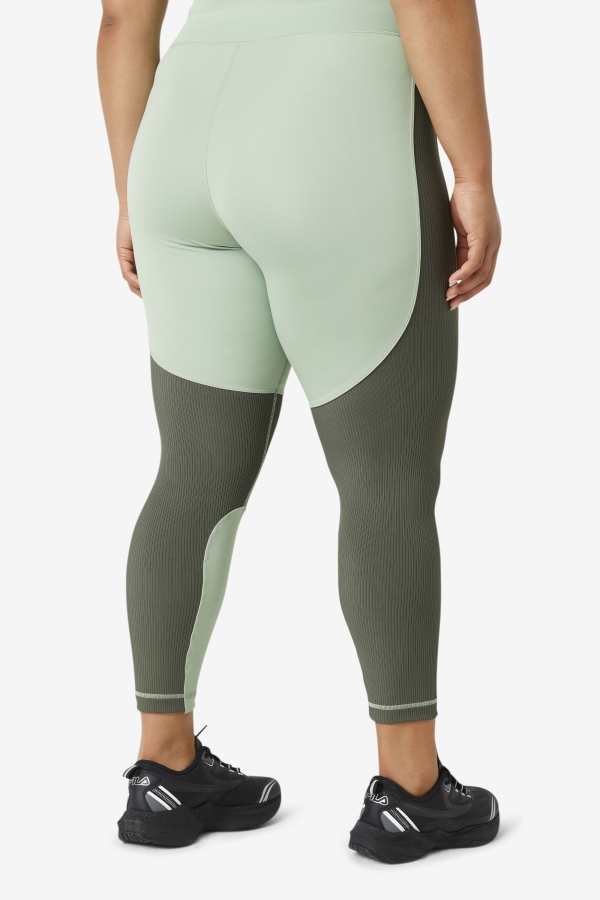 Basil-Thyme Fila Forza Textured Long Legging