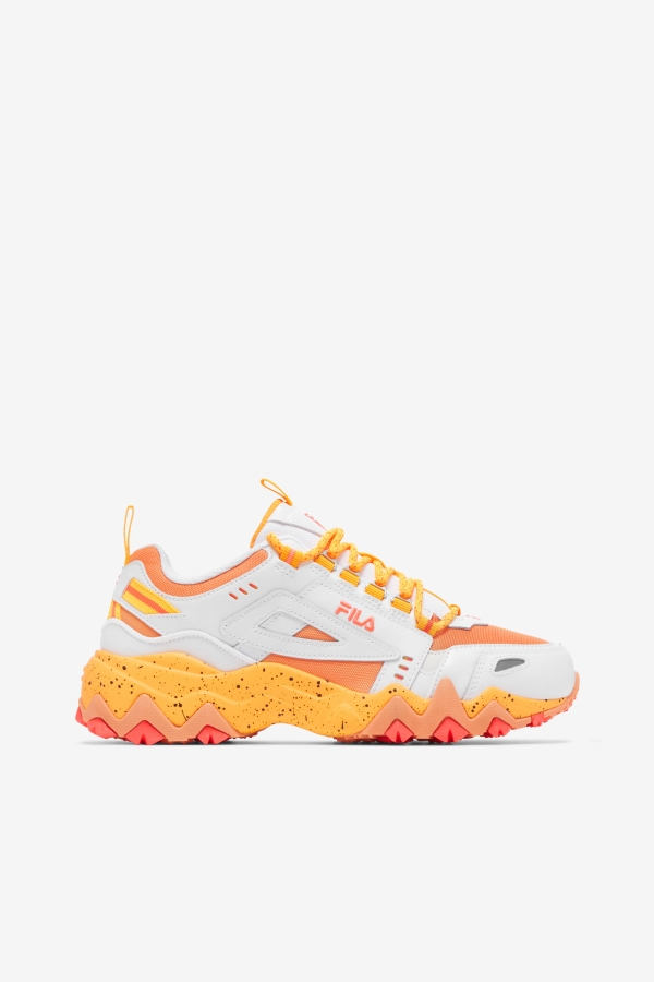 Fila White-Orange-Orange Women's Oakmont Tr