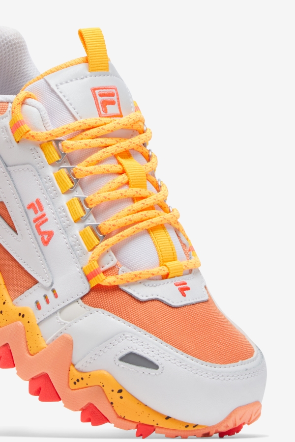 Fila White-Orange-Orange Women\'s Oakmont Tr
