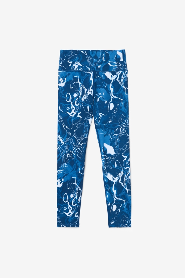 Fila Forza Sleek 7-8 Leggings Navy Marble