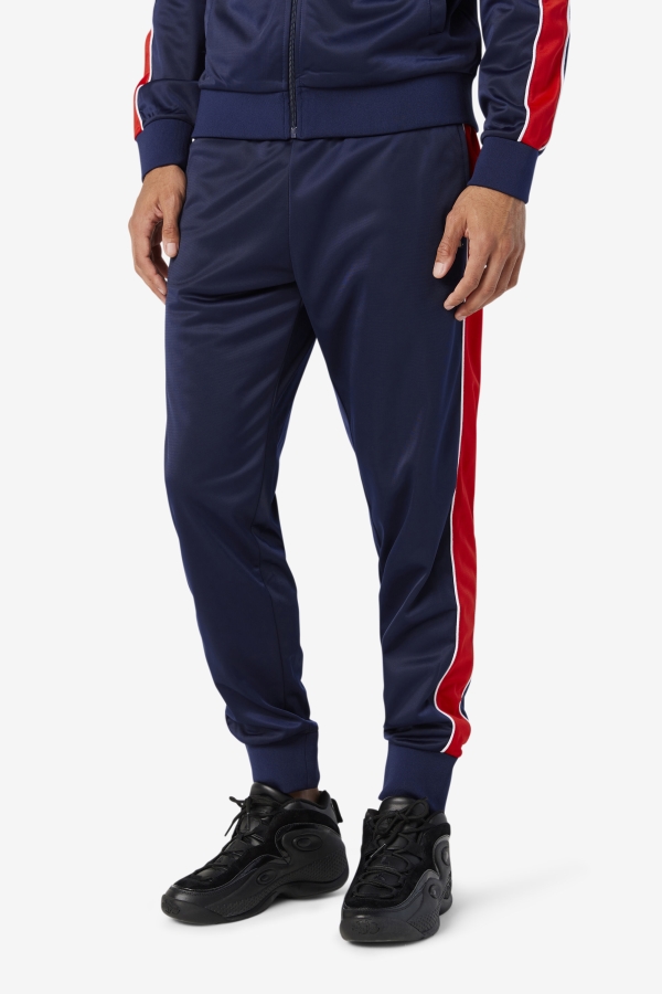 Fila Elijah Track Pant Navy-Red-White