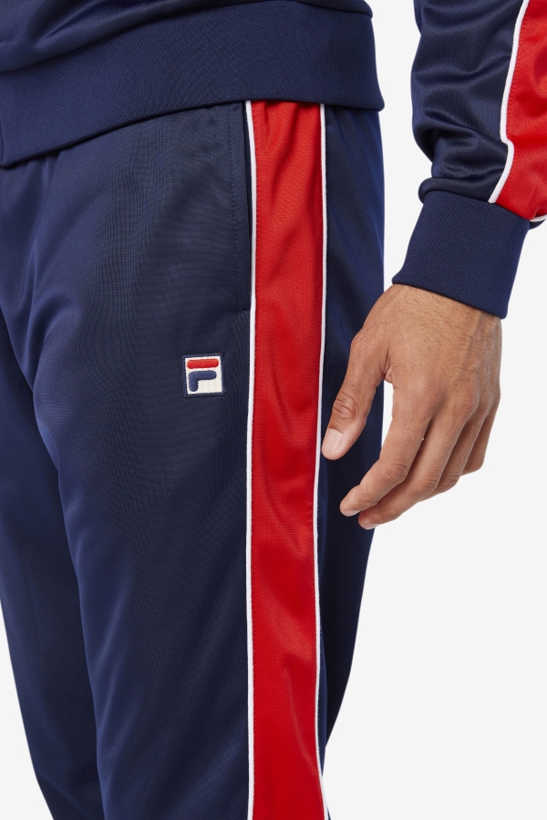 Fila Elijah Track Pant Navy-Red-White