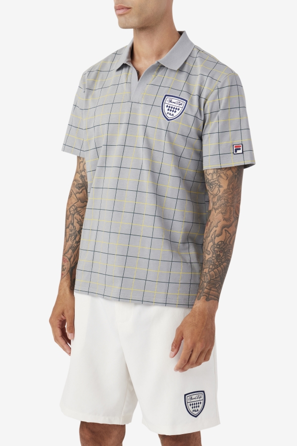 Fila Monument-Yellow-June Bug Mand Polo