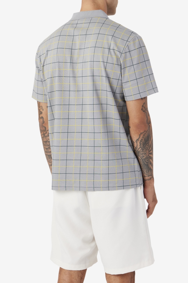 Fila Monument-Yellow-June Bug Mand Polo