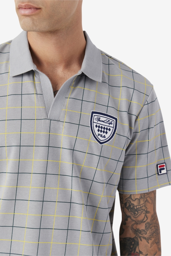 Fila Monument-Yellow-June Bug Mand Polo