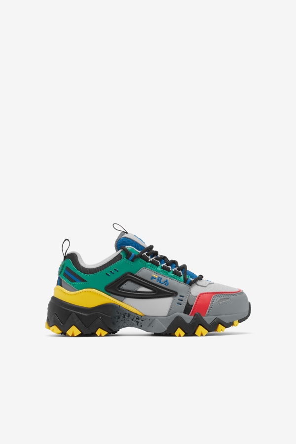 Fila Big Kids' Oakmont TR Glacier Gray-Monument-Black