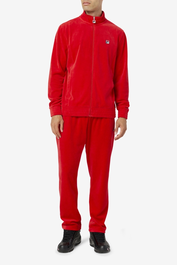 O-Fit Velour Jacket Fila Red