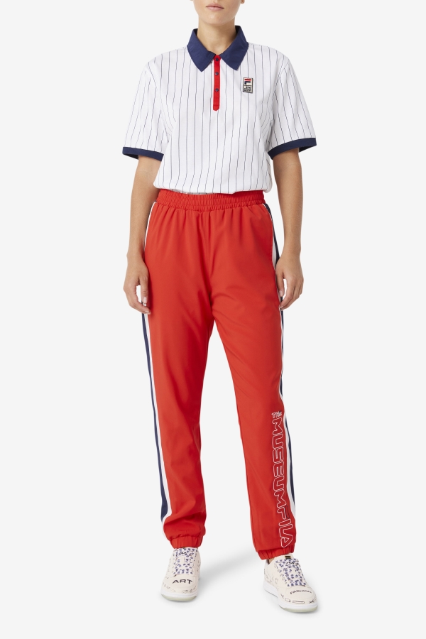 Fila White-Peacoat-Red FILA x The Museum BB1 Polo