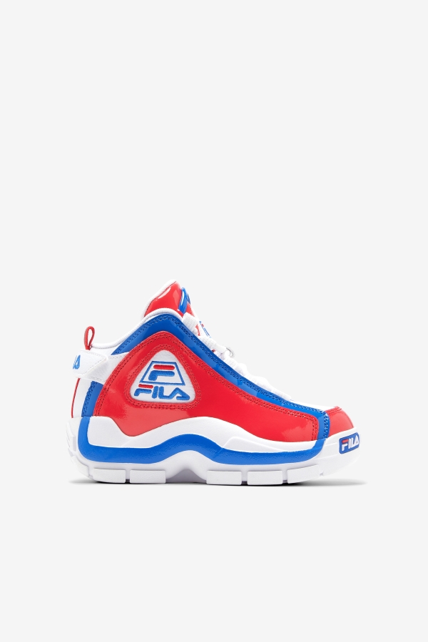 Fila White-Red-Blue Big Kids' Grant Hill 2