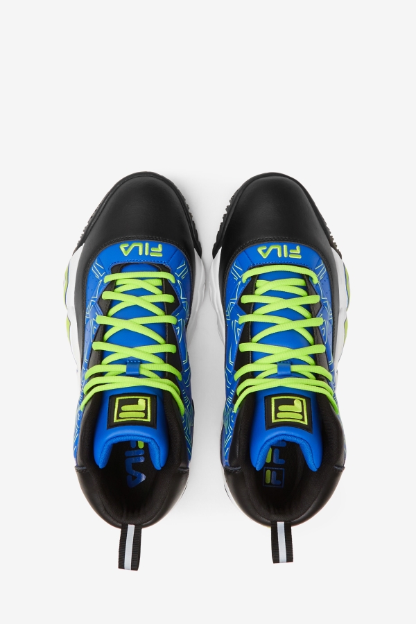 Blue-Black-Lime Punch Fila Men\'s MB