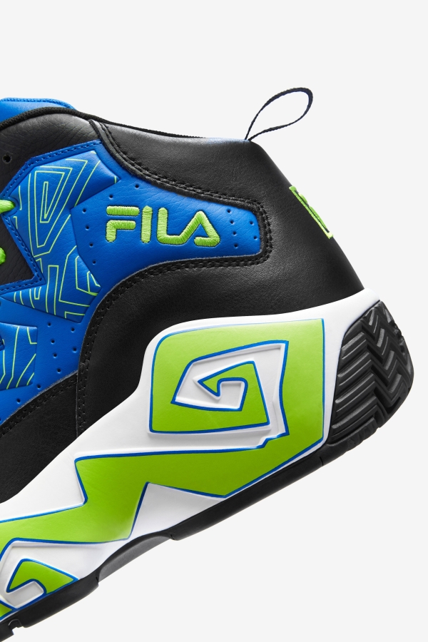 Blue-Black-Lime Punch Fila Men\'s MB