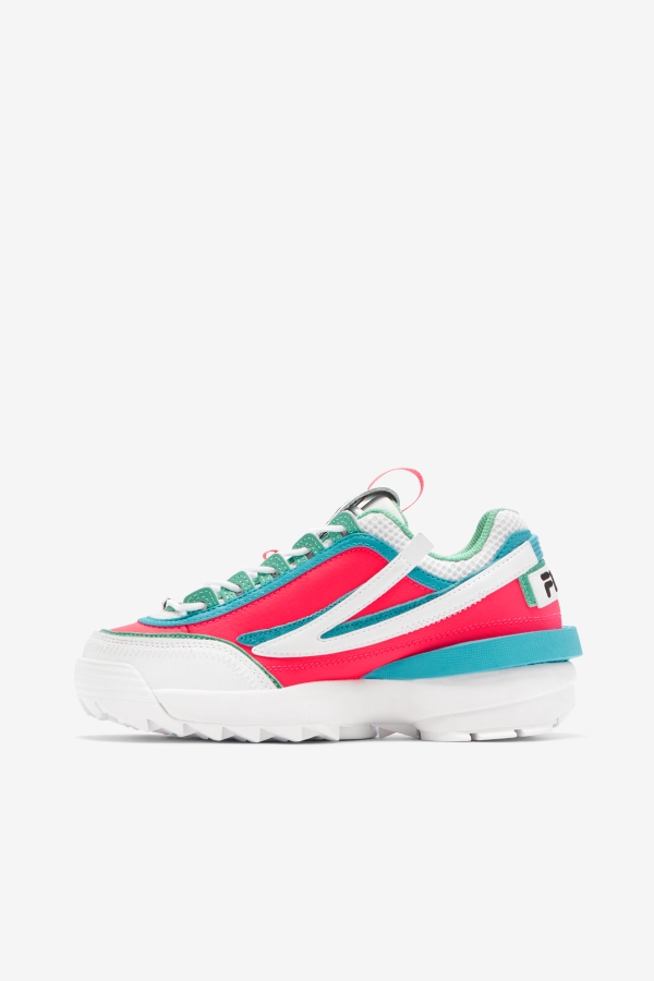 Women\'s Disruptor 2 Exp Fila White-Diva Pink-Blue