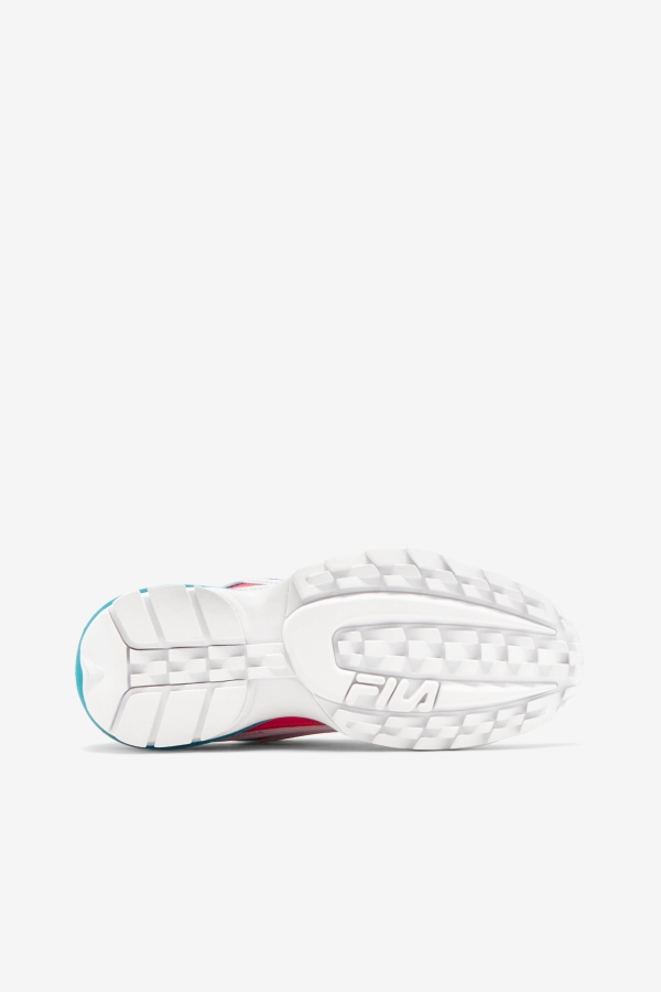 Women\'s Disruptor 2 Exp Fila White-Diva Pink-Blue