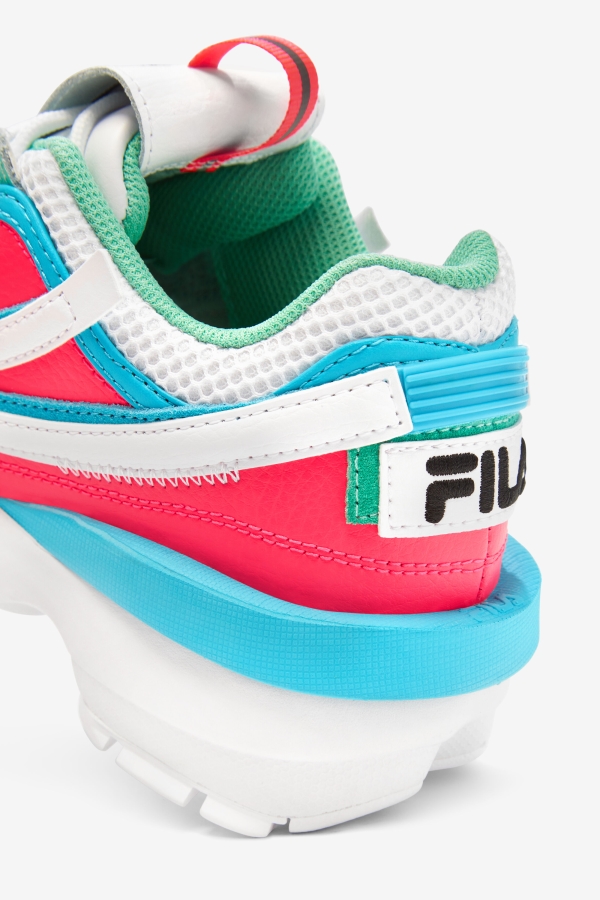 Women\'s Disruptor 2 Exp Fila White-Diva Pink-Blue