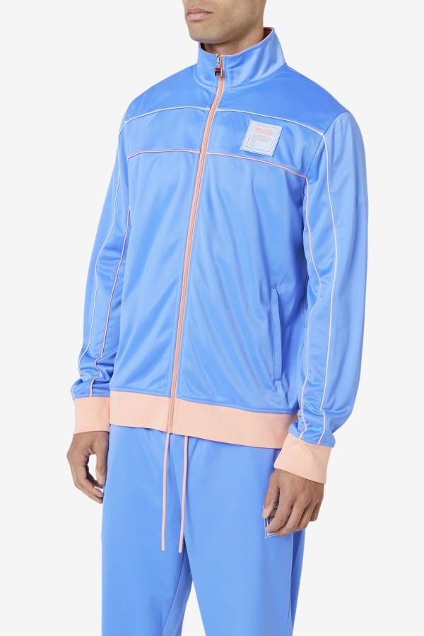 Blue-Coral Cloud-Stone Fila Wayan Track Jacket
