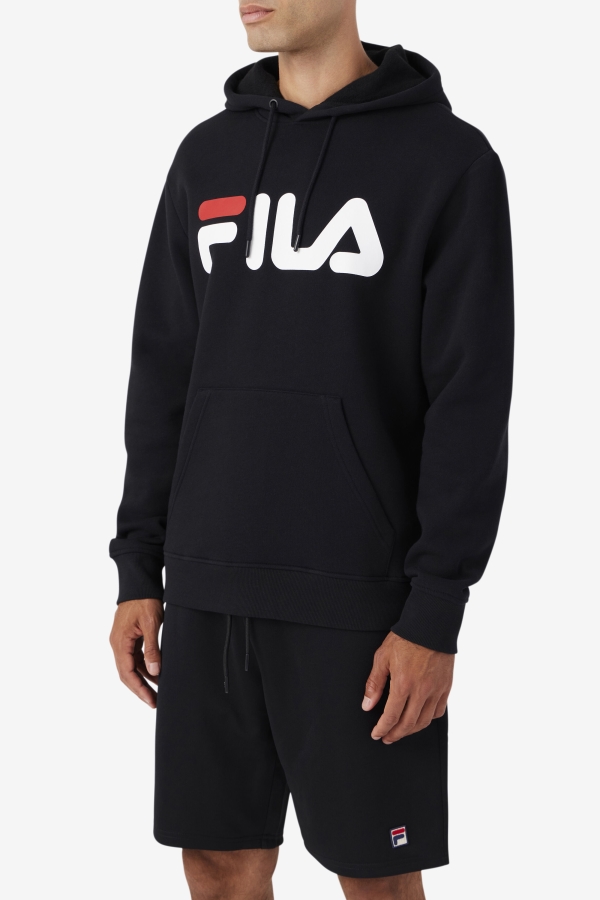 Samari Hoodie Fila Black-White-Red