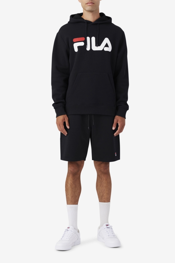 Samari Hoodie Fila Black-White-Red
