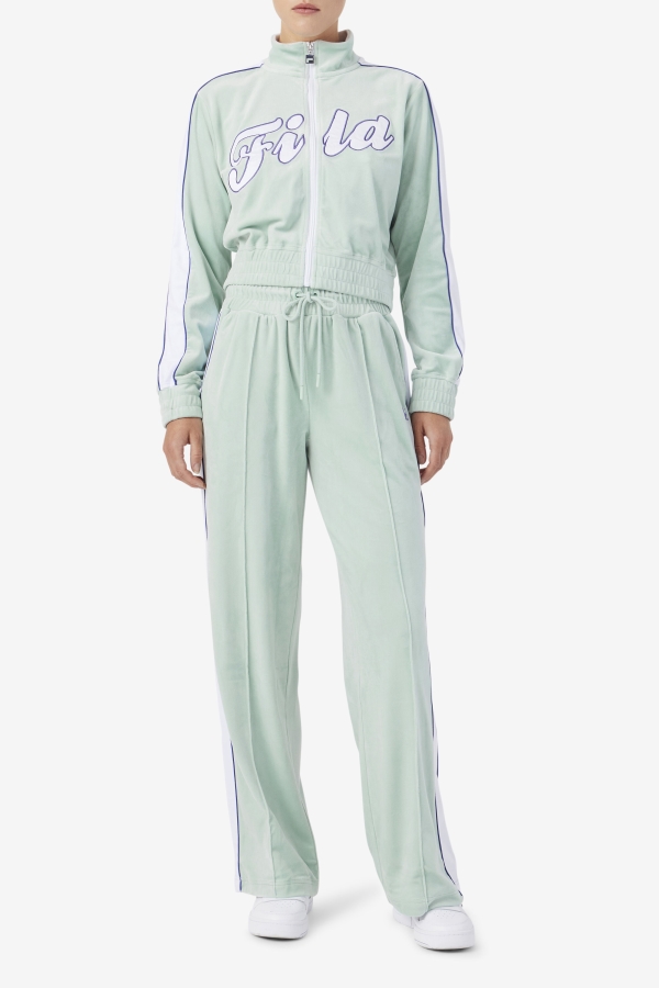 Valery Velour Pant Fila Ether-White-Blue